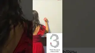 Writing the number 3: Number Poem