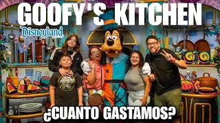 Vivimos la experiencia de Goofy's Kitchen en Disneyland Hotel ✅️ Buffet en Disney! 🇺🇸