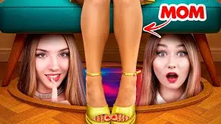 Secret Room To Hide From Family! Getting Out From World&rsquo;s Strictest Mom