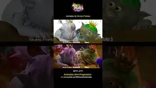 Trolls Band Together Shot Progression #Shorts