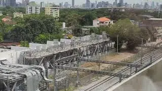 Exploring Bangkok by Train: A Journey from Laksi Station to Wat Paknam