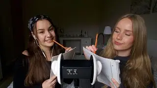 ASMR| GEGENSEITIGES ZEICHNEN MIT @ASMRmarlife  |RelaxASMR