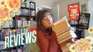 REVIEWING THE 16 BOOKS I READ FOR JUNE!! ll Spoiler free Reviews