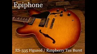 Epiphone ES-335 Figured / Raspberry Tea Burst （#6964）