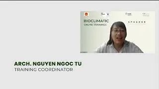 [RECAP - EN] BIOCLIMATIC DESIGN ONLINE TRAINING - PRINCIPLES AND BEST PRACTICES