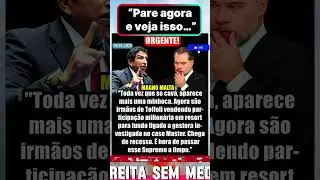 🪤 URGENTE! MAGNO MALTA DENUNCIA NOVA LIGA&Ccedil;&Atilde;O DA FAM&Iacute;LIA TOFFOLI COM CASO MASTER! 🏛️💣