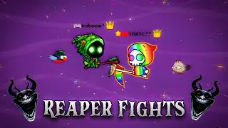 Pro Toxic Players In EvoWorld.io Reaper Fights on Europe 1 |