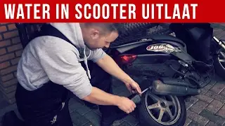 WATER IN SCOOTER UITLAAT | VOL GAS MET JOEY
