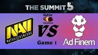 Na'Vi vs AF, 1 игра, The Summit 5 | 15.07.2016 [RU]