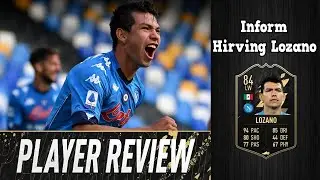 CHUCKY!! 84 INFORM HIRVING LOZANO PLAYER REVIEW - FIFA 22 ULTIMATE TEAM!