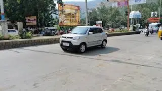 Maruti Suzuki S Presso Status | Silky Silver Color Car