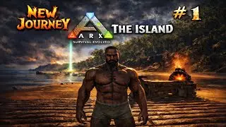 🎉🎉Start New Series 💫 The Island Ark Survival Evolved On Mobile. #arksurvivalevolved #viral #gaming.