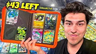 $50 Budget Challenge At Collect A Con - Hunting Rayquaza (Ep 2)
