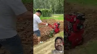 mini caltivatior #farming #machine #automobile #agriculture #farming101 #easyfarming