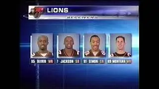 November 11, 2001 - CFL - West Semi-Final - BC Lions @ Calgary Stampeders
