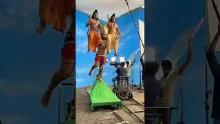 Ramayan Shooting Behind The Scenes Part 2 | #ramayan #shootingtime #hanumanji #shorts