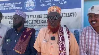 Diiwaangelinta Dadweynaha ee Doorashooyinka Qof iyo Cod ee Degmada Galkacyo ayaa maanta la soo xiray