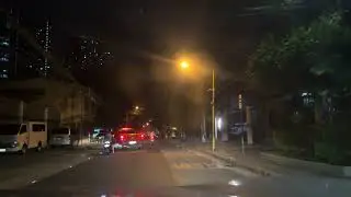 Exploring Rhode Island Streets at Night