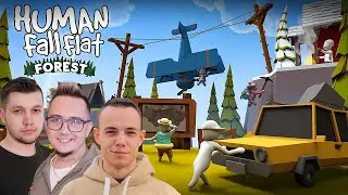 Robimy WIELKI  Szum W Lesie😂㋡ Human: Fall Flat #4 MafiaSolecTeam 😂