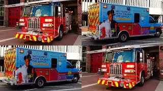 Orlando FD | Engine 1 & Medic 102 Code 3 Response From Station 1 