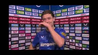 Sam Lammers interview Feyenoord - FC Twente