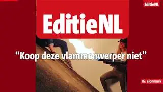 In de VS zijn al 10.000 heuse vlammenwerpers verkocht - EditieNL