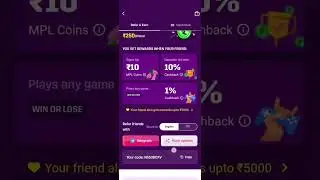 mpl pro referral code win upto 5000 #foryou #trending