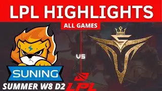 SN vs. V5 | All Games HIGHLIGHTS - W8 D2 | LPL Summer Split 2021 | SUNING VS VICTORY FIVE