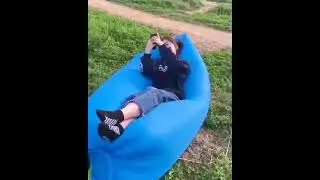 Inflatable Sofa for Camping Awesome Technology Videos 64