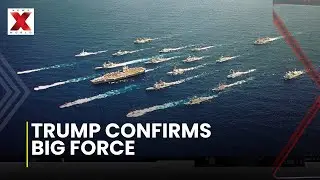 Trump Attacks On Iran : Trump acknowledges major force moving towards Iran | NewsX World