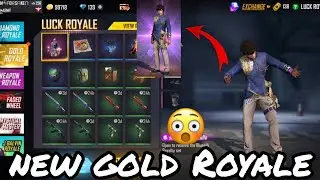 New gold Royale in freefire | freefire gold Royal | new event in freefire silk royalty in freefire