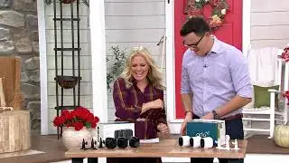 Arlo Essential Indoor/Outdoor Spotlight Camera 3-pack on QVC