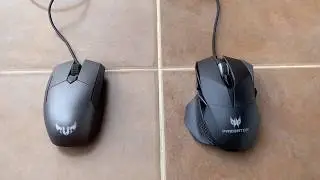 Asus TUF gaming mouse VS Acer Predator Cestus 500