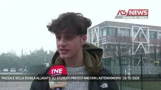 PIAZZALE DELLA SCUOLA ALLAGATO: GLI STUDENTI PROTESTANO CON L'ASTENSIONISMO | 29/01/2026