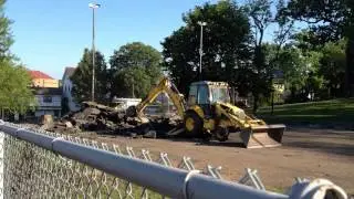 Bellevue, PA Skate Plaza Ground Preparations