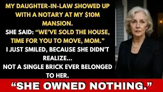 At the wedding my daughter in law married my son just to steal my house she never expected my