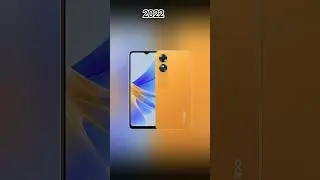 evolution of oppo phone's 2015 to 2022