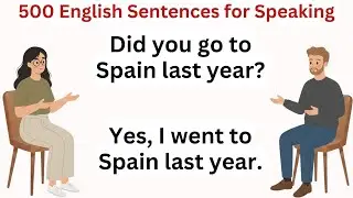 Speak English Confidently: 500 Daily Use Sentences & Phrases | Learn Common English Sentences