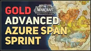 Azure Span Sprint Advanced Gold WoW