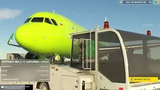 MSFS2020 |IVAO| FBW A320 UWWW(Самара)- UUDD (Москва)  тур IVAO XR AIRLINE22 LEG12 GOGGLE MAPS