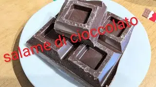 Dolce express - Salame di cioccolato in 10 minuti 