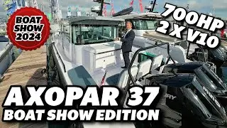 Обзор выставки лодок Axopar 37 в Саутгемптоне