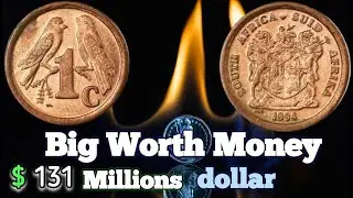 1994 South Africa 1 Cent Coin Worth $131 Million – Hidden Treasure You Might Own! Big worth money