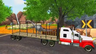Angry Dino Zoo Transport - Animal Transport Truck - Android Gameplay