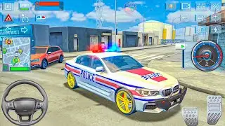 BMW Car HD Police sim 2022 cop Police simulator patrol officers | simulator | Android gameplay #08