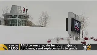 RMU To Send New Diplomas After Students Say Their Majors Were Removed Without Public Input
