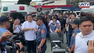 Мэр Манилы Домагосо и руководитель NCRPO ген. Аберин посещает Северное кладбище Манилы 30,