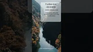 Turkish Idiom Insights 🇹🇷 #learnturkish #languagegrammar #turkishcourse #turkishgrammar