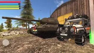 Mission P 7 - Destroying Richie's House With Tank | Russian Car Driver UAZ HUNTER Android Gameplay