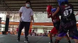 boxing brgy.Catagan Tangub city August 16.    John mark Rupinta Vs Toledo , win Toledo